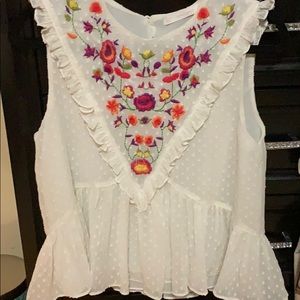 White Blouse from Zara